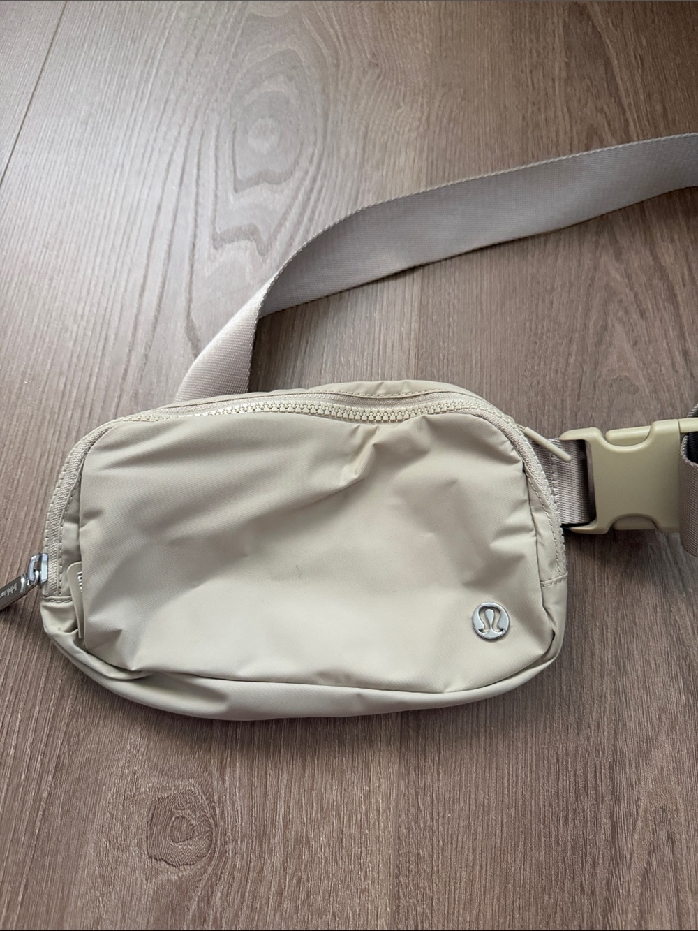 lululemon athletica Beige Crossbody Belt Bag